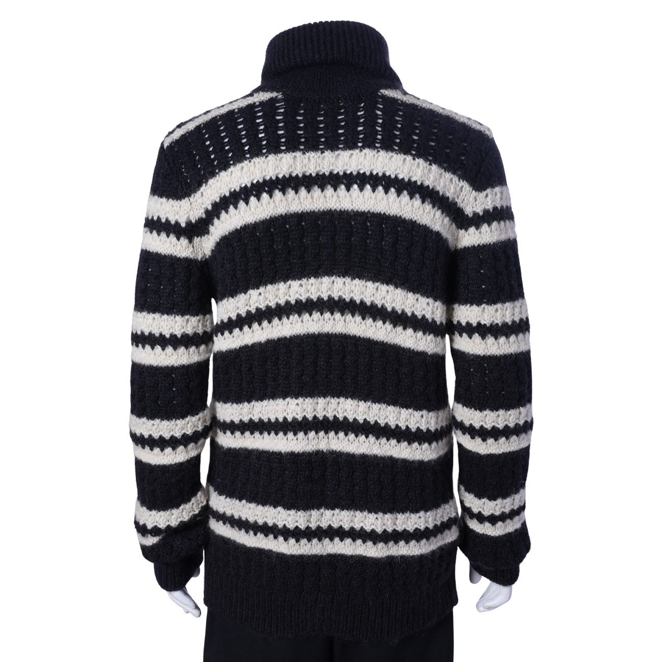 Yves Saint Laurent(USED)생로랑 오버사이즈 세미 청키 프론트 컬렉션 터틀넥